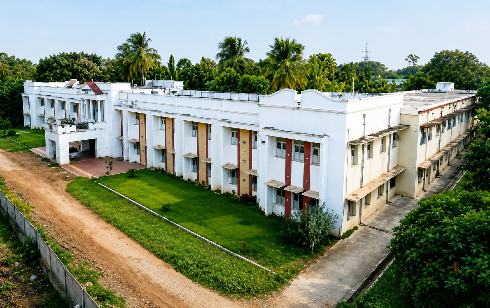 Administrative Building - The heart of UBDTCE operations