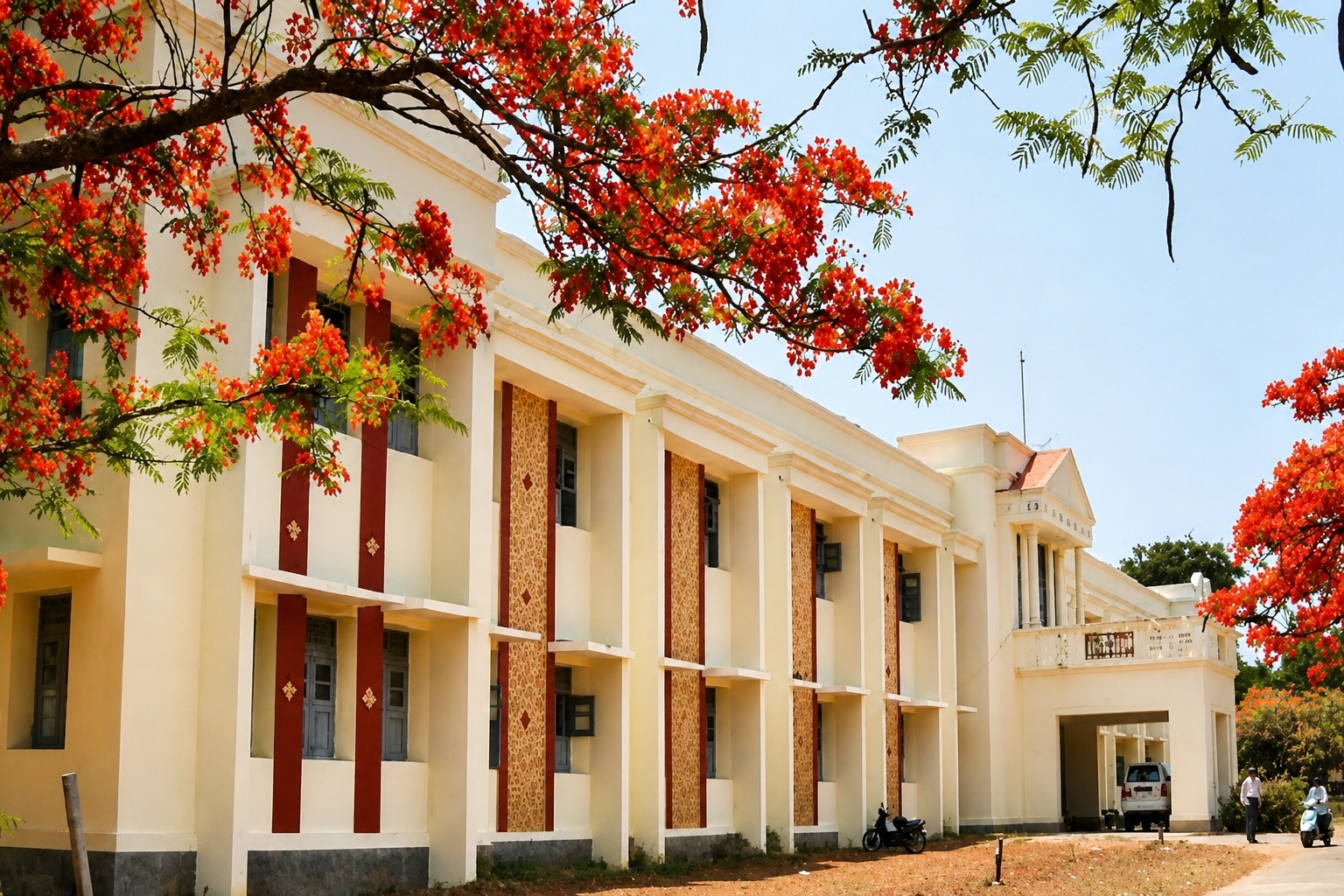 Campus life at UBDT College of Engineering